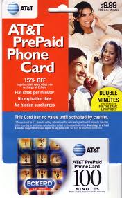 Prepaid phone cards
